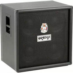 Orange OBC410 BK  акустический кабинет для бас гитары, 600 ватт, 8 Ом, 4х10" , черный